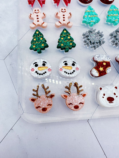 Christmas Stud Earring Mold Palette