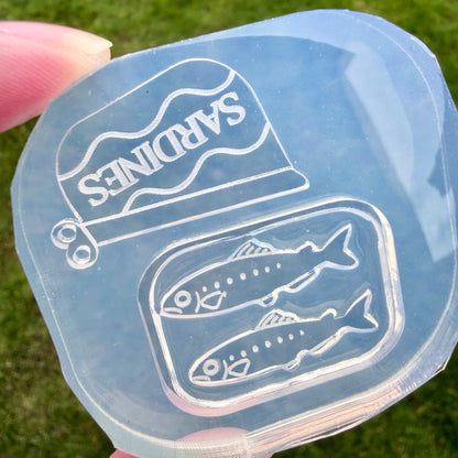 Sardines in a can Brooch Mold