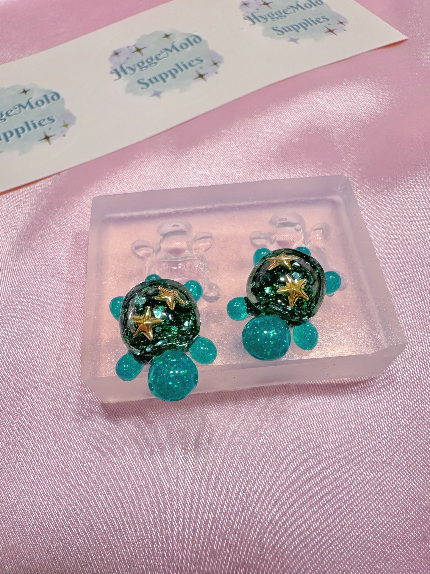 2cm Cute Turtle Tortoise Silicone Mold for Resin Clay