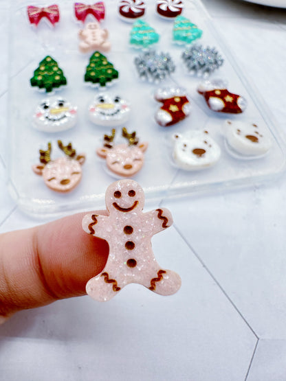 Christmas Stud Earring Mold Palette