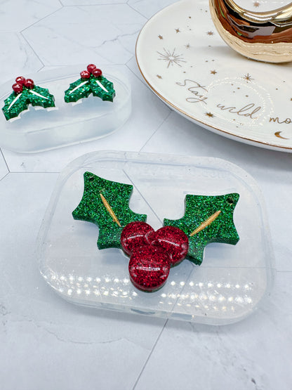 Holly Berries Necklace Mold