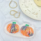 3 cm Predomed Pumpkin Dangly Charm Earring Mold