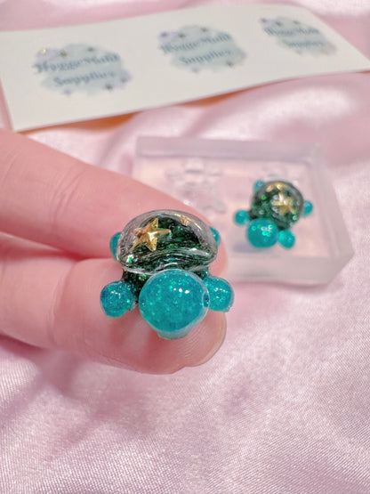 2cm Cute Turtle Tortoise Silicone Mold for Resin Clay