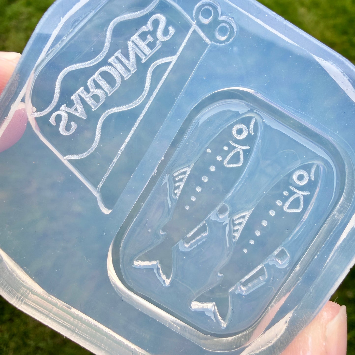 Sardines in a can Brooch Mold