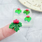 Mini 3D Christmas Holly Berry Stud Earring Mold