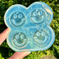 Predomed Smiley Face Dangly Charm Earring Mold Hoop Earring Mold