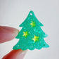 Starry Christmas Tree Teardrops Dangle Earring Mold