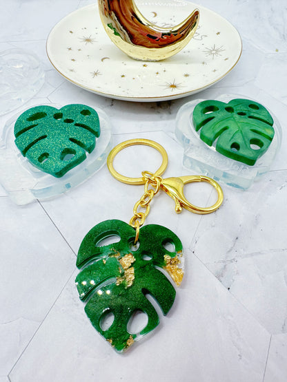 Matte/ Glossy Monstera Lear Keychain Molds