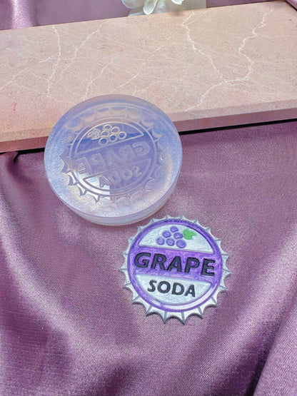 4.5cm Disney Up Grape Soda Badge Brooch Pin Mold