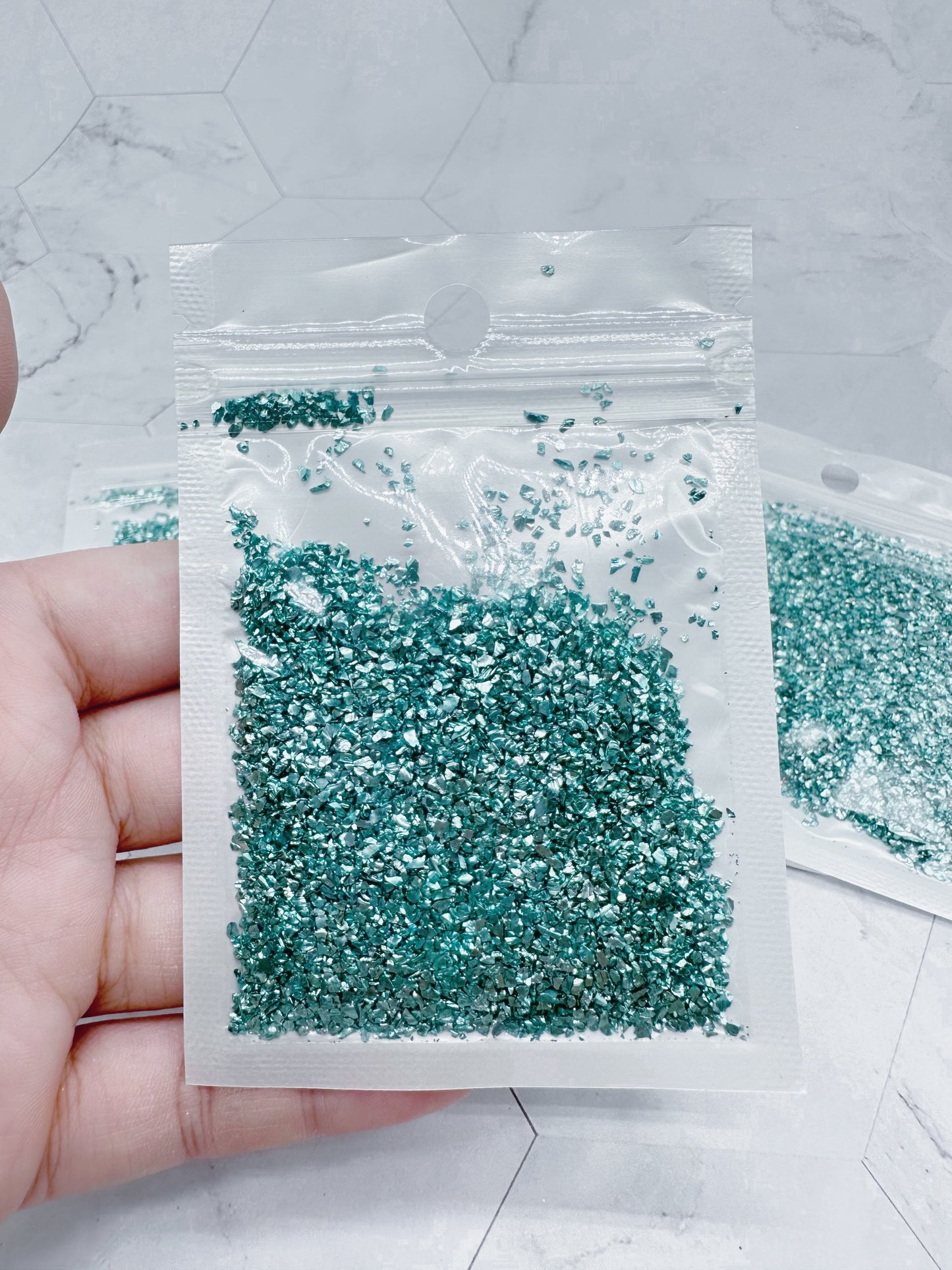 Aqua Fine Crushed Glass 1-1.5 mm