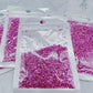 Fuchsia Pink Fine Crushed Glass 1-1.5 mm