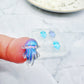 Super Mini 3D Jellies Jellyfish Stud Earring Mold