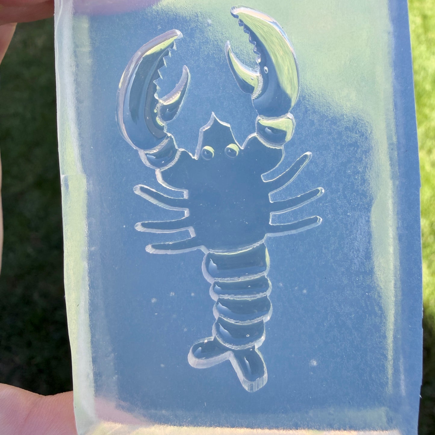3D Lobster Brooch Mold Resin Mold