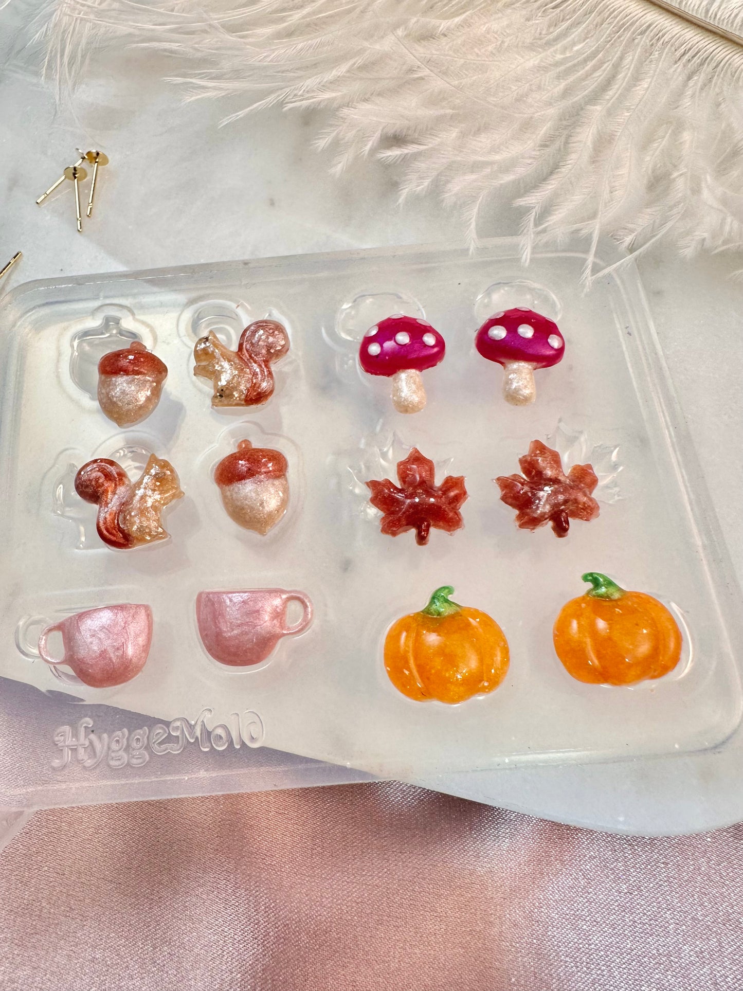 Mini Autumn Stud Palette Mold