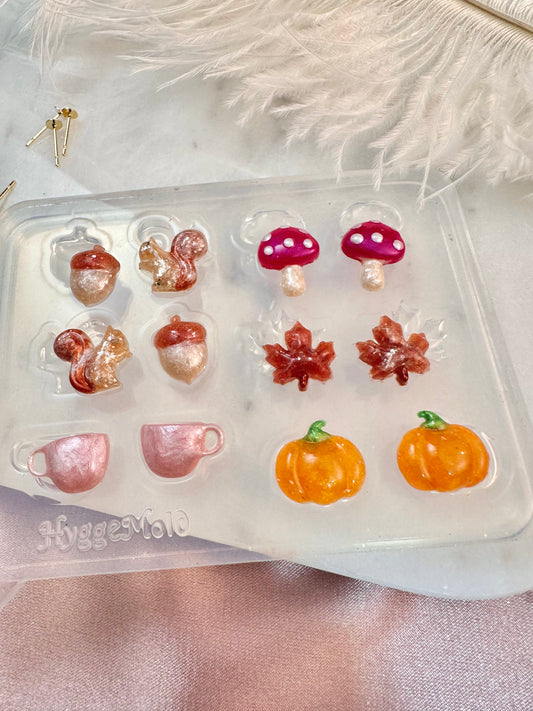 Mini Autumn Stud Palette Mold