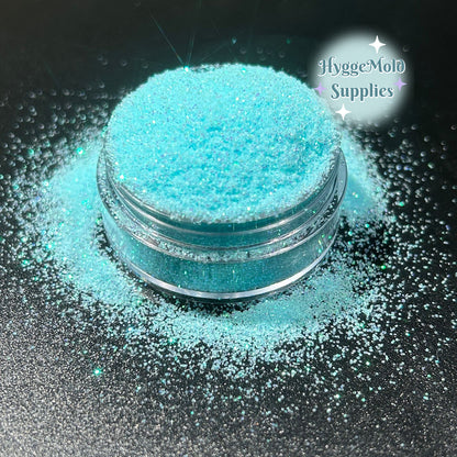 Light Blue Iridescent Fine Glitter 10g Bag