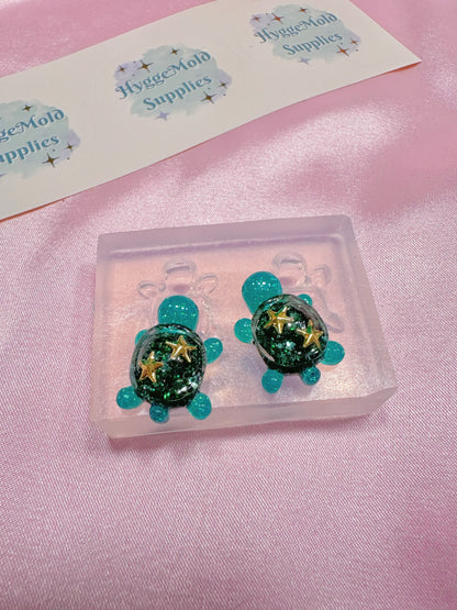 2cm Cute Turtle Tortoise Silicone Mold for Resin Clay