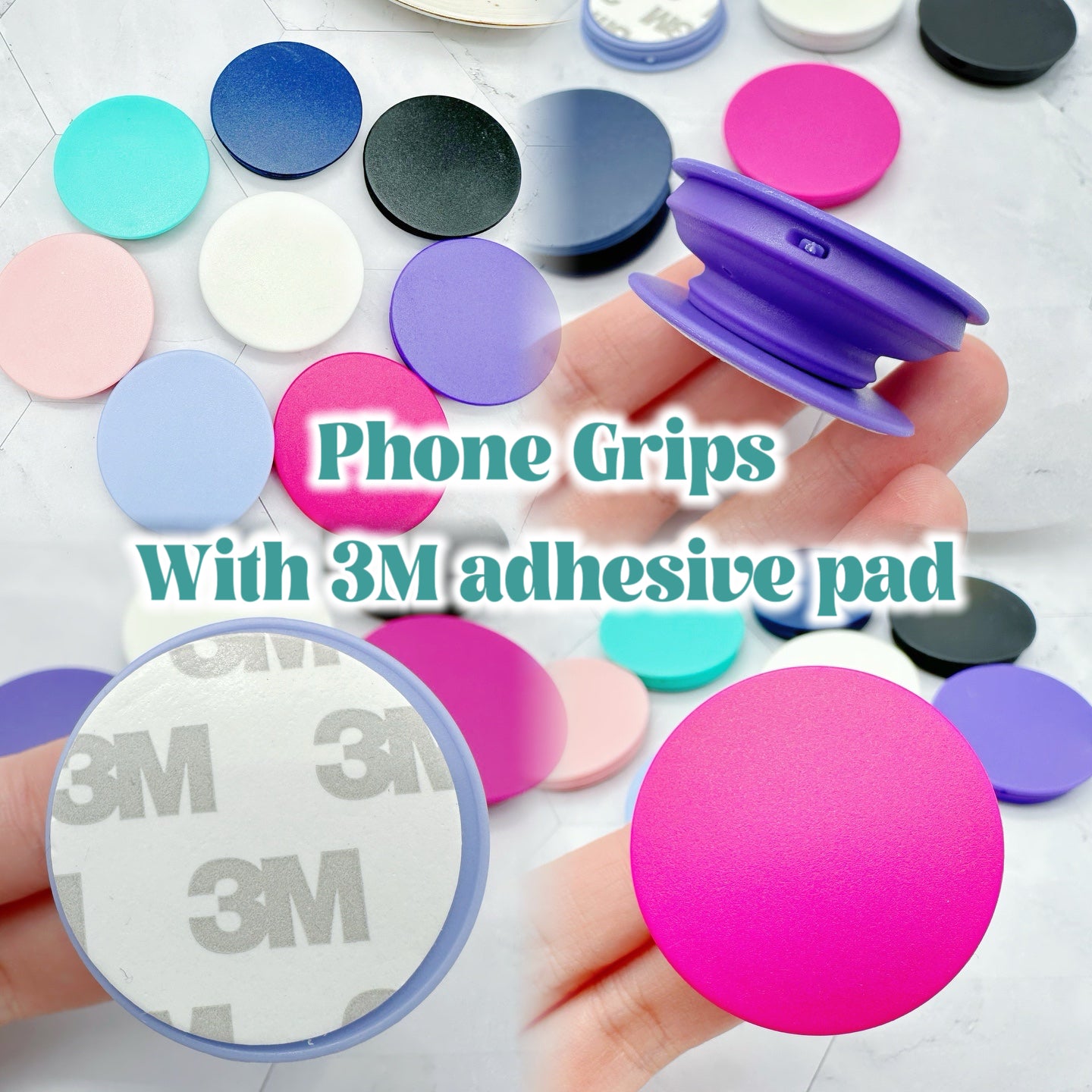 Phone Grips with 3M Adhesive Pads