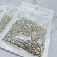 Silver Fine Crushed Glass 1-1.5 mm