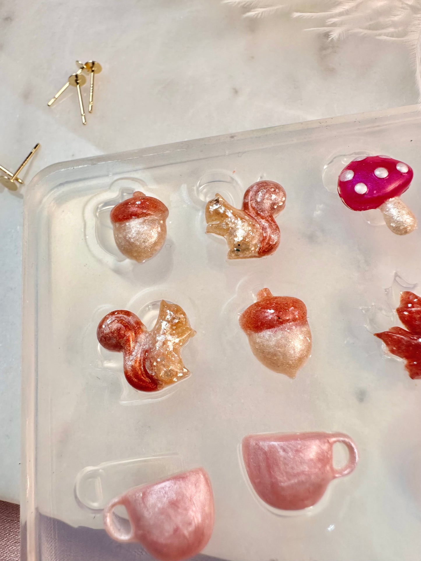 Mini Autumn Stud Palette Mold