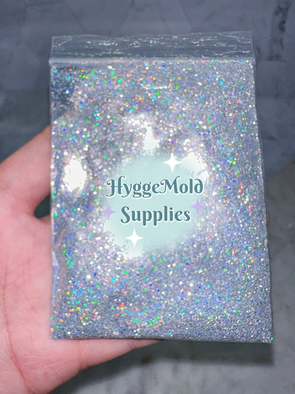 Holographic Extra Fine Glitter (Silver)