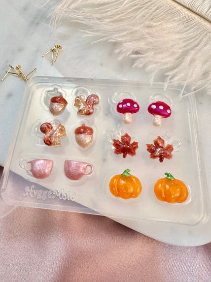 Mini Autumn Stud Palette Mold