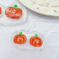 Mini Predomed Pumpkin Stud Earring Mold