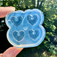 1.6cm Teeny Pre Domed Heart Hoop Earring Mold