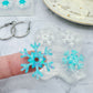 Snowflake Spinner Hoop Earring Mold Winter Christmas