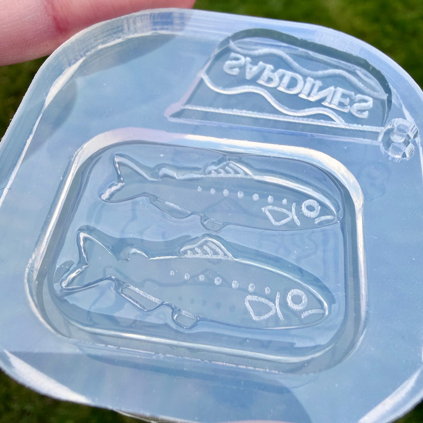 Sardines in a can Brooch Mold