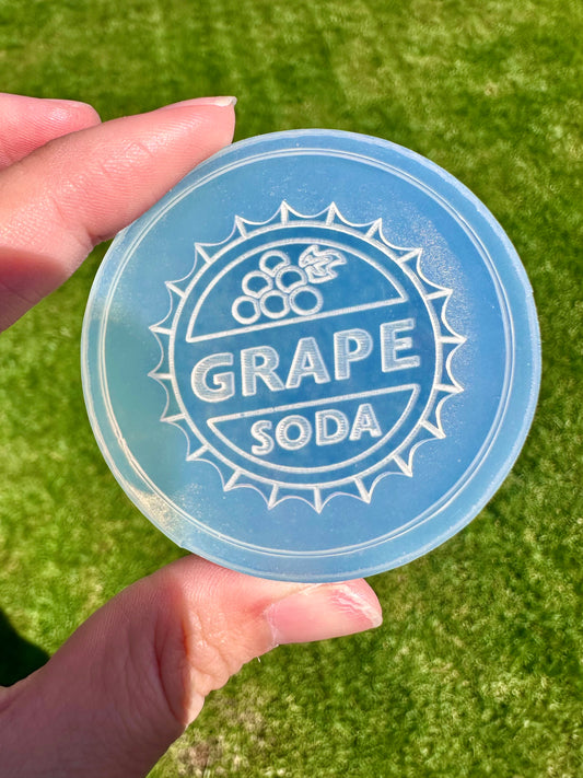 4.5cm Disney Up Grape Soda Badge Brooch Pin Mold