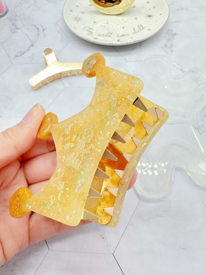 Crown Shape Hair Claw Clip Mold