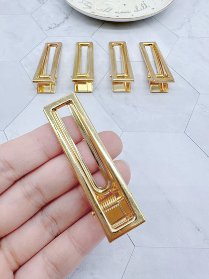 5pcs Rectangular Hair Clips Barrettes