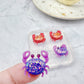 Mini Pre domed Crab Stud Earring Mold