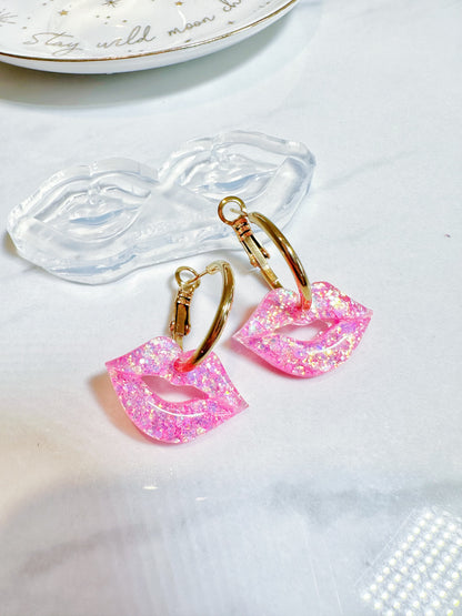 Predomed Kissy Lip Hoop Earring Mold