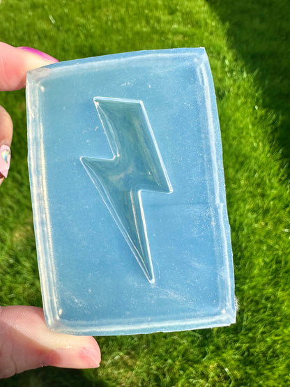 5cm Predomed Lightning Bolt Brooch Pin Hairclip Mold