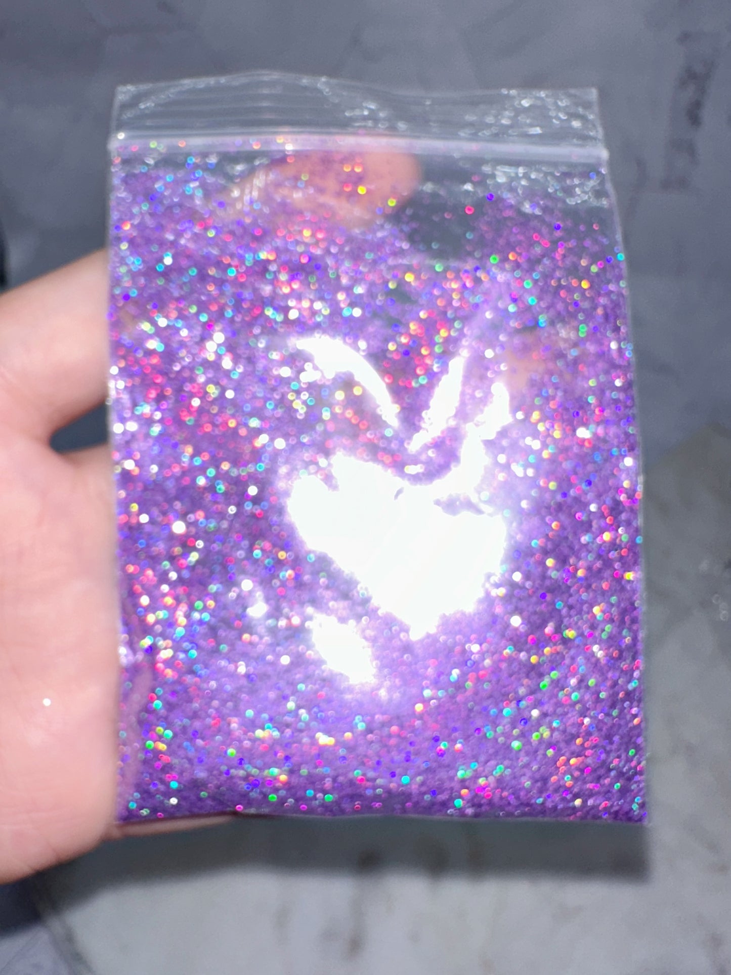 Holographic Extra Fine Glitter (Lavender)