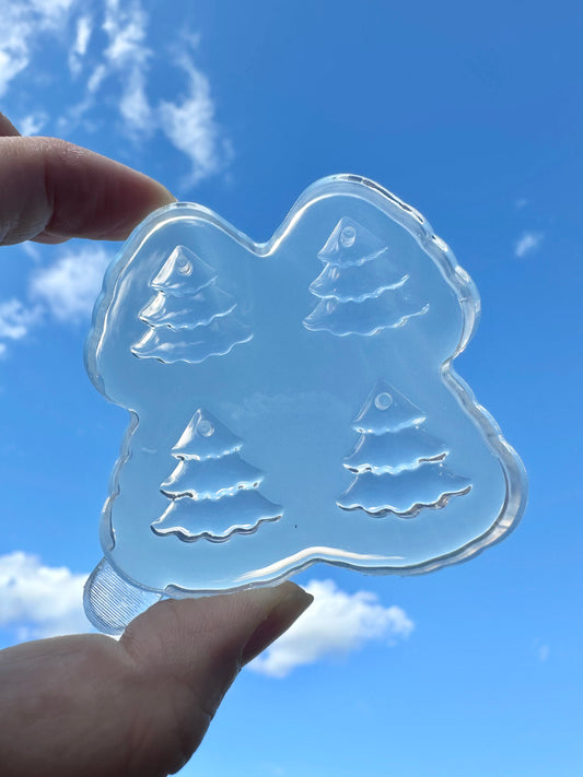 Mini Christmas Tree Dangle Earring Mold