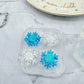 Mini Snowflake Stud Earring Mold Winter Christmas