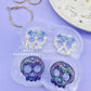 Small Predomed Cute Skull Dangly Charm Mold Dangle Earring Mold for Hoops and Hooks