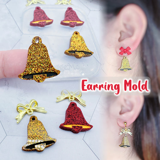 Christmas Dangle Earring Molds