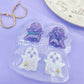 Predomed Ghost Dangly Charm Earring Mold for hoops and hooks