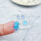 Super Mini 3D Jellies Jellyfish Stud Earring Mold