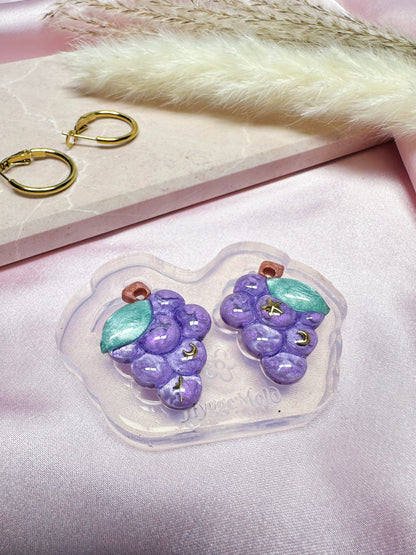Small Predomed Grape Dangle Earring Mold