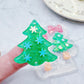 Predomed Ribbon Bow Christmas Tree Dangle Earring Mold