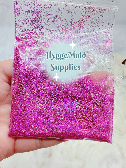 Holographic Extra Fine Glitter (Pink)