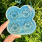 Predomed Smiley Face Dangly Charm Earring Mold Hoop Earring Mold