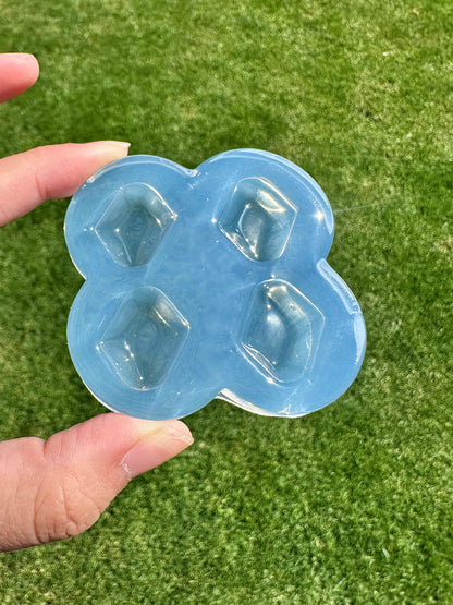 3D Irregular Diamond Ice Cube Earring Mold
