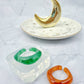 Free Form Shape Ring Mold Stylish Iregular Organic Shape Ring Silicone Mold