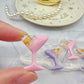 Small Predomed Martini Glass Dangly Charm Mold for Hoops and Hooks Dangle Earring Mold